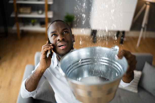 Water damage restoration process in Grand Terrace, CA